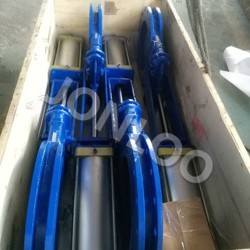 Knife Gate Valve With Pneumatic Actuator Jonloo Leading Gate Valve Manufacturer Jonloo 0019